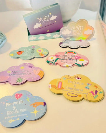Pack de tarjetas motivacionales - Nubes de mi alma