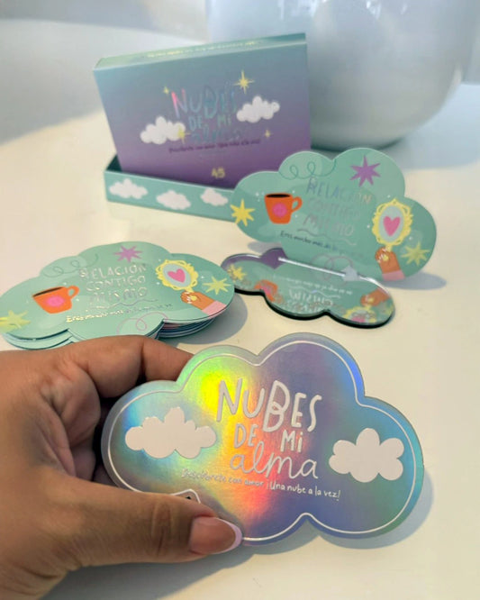 Pack de tarjetas motivacionales - Nubes de mi alma